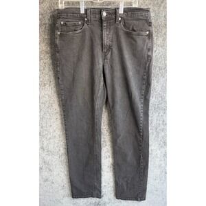 Levi's 541 Premium Athletic Taper Black Denim Jeans Men's Size 34X34